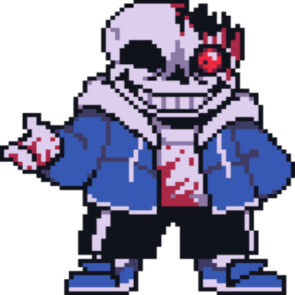 horror sans Roblox decal