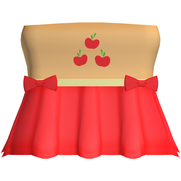 ꒰ Cute MLP Apple Jack Dress