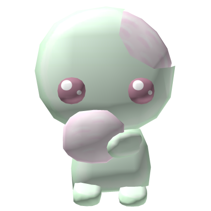 ︵‧˚♡ cutest zombie on mi head ! Roblox item