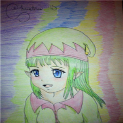 Christmas Elf Drawing Roblox decal