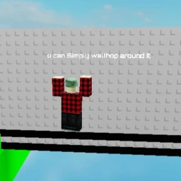You can Simply walk around it  (Remade) icon