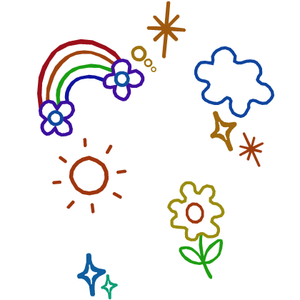 Kidcore Cute Neon Colorful Drawing Y2K Aura thumbnail