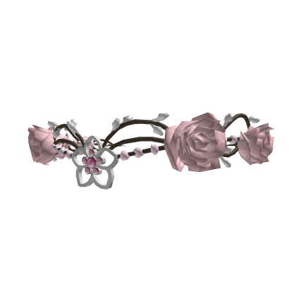 Elven Flower Fairy Tiara | Pink