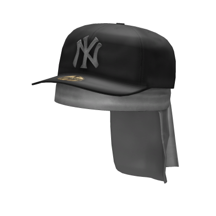 Grey Fitted Cap w/ Durag Roblox item