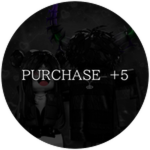 You have Purchase +5!