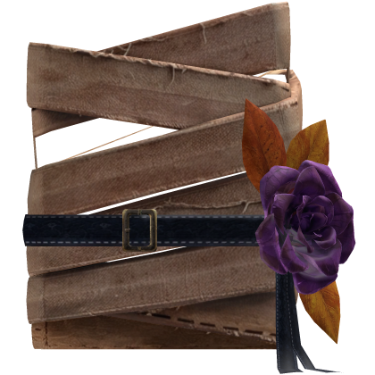 LEFT Shoulder Bandage - Brown Rose Wrap thumbnail