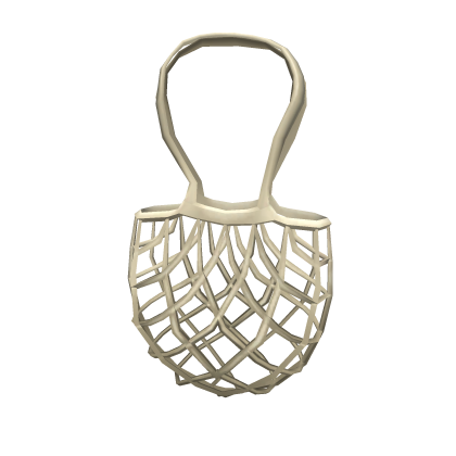 Crochet Tote in White (3.0)