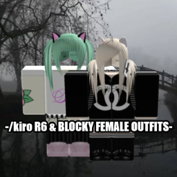 [NEW] /6ix FEMALE R6 & BLOCKY OUTIFTS