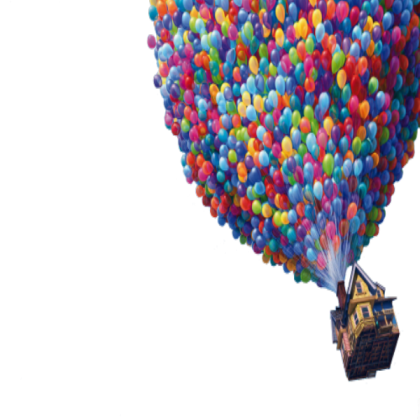 pixar up house transparent Roblox decal