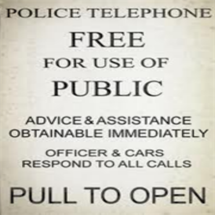 Tardis Sign Roblox decal