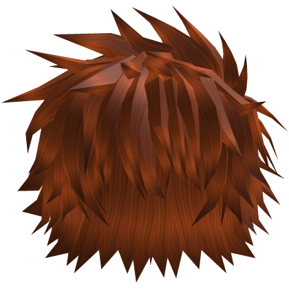 Orange Spiky Messy Scene Anime Emo Hair