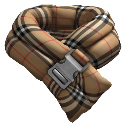 Burberry Designer Puffer Lower Scarf