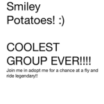 Smiley Potatoes!