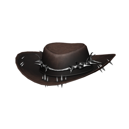 Brown Silver Thorn Cowboy Hat