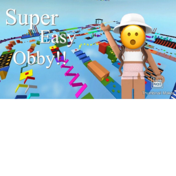 Fun and Easy Obby! [Free Ban Hammer for 1 day)