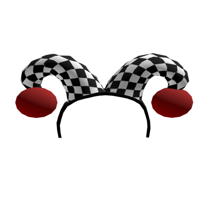 Clown Checkered Headband