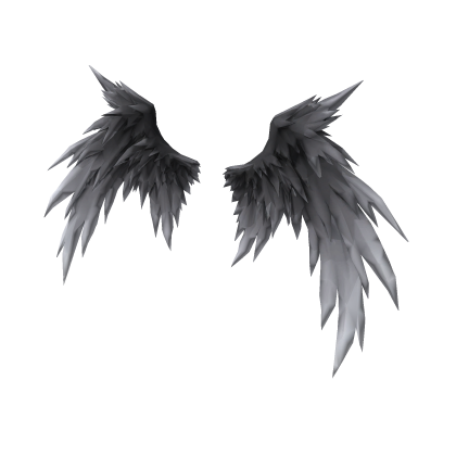 Grey Feather Wings