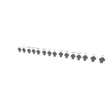 All Animations for movement system
