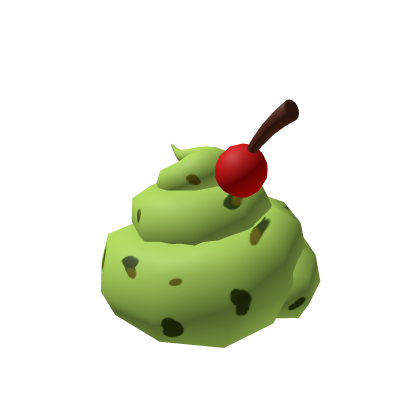 Pistachio Ice cream hat