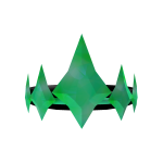 Green Sparkle Crown