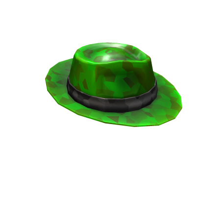 Green Sparkle Fedora