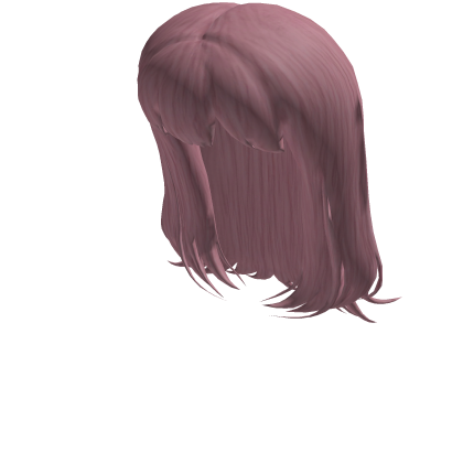 Anime Pink Flow Long Straight Hair Thick
