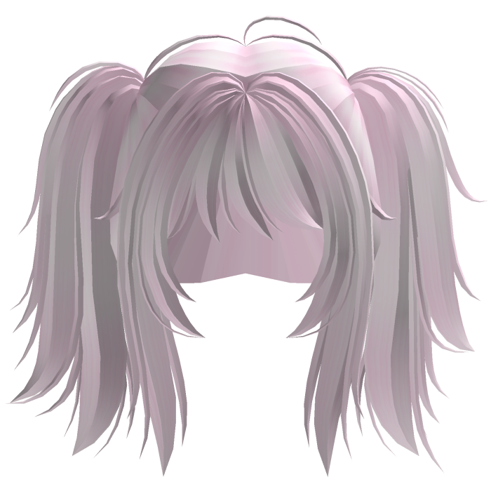 Cute High Pigtail Hair  (Pink)