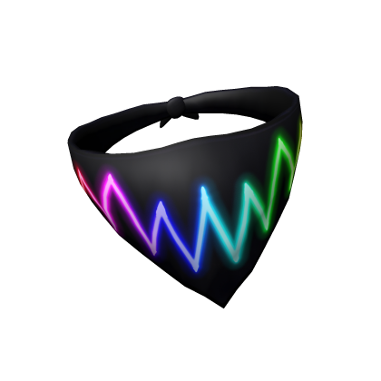 Rainbow Twisted Bandana
