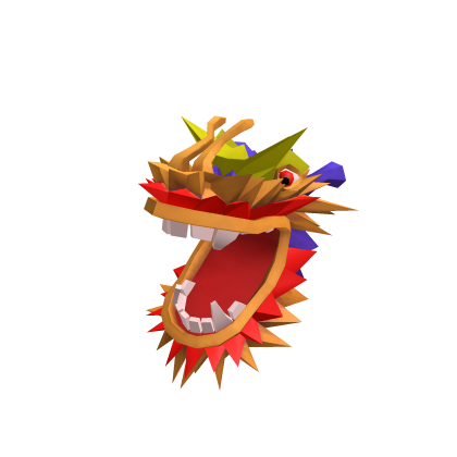 Roblox Item Fire Dragon Head