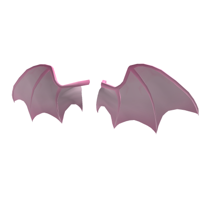Pink Bat Wings Roblox item