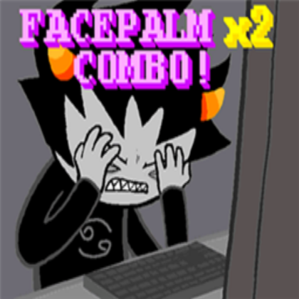 Even trolls facepalm Roblox decal