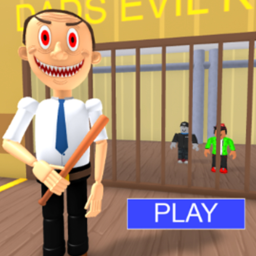 TEAM EVIL DAD ESCAPE!👨 (TEAMWORK OBBY)