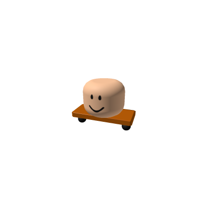 Roblox Head on a skateboard