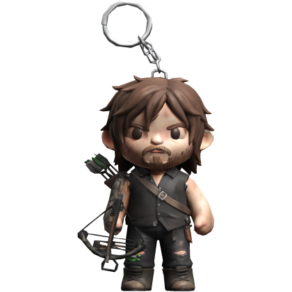 Daryl Dixon TWD Keychain Zombie