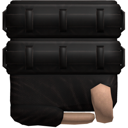 👺 Akuma's Black Fighting Glove 1 (R)