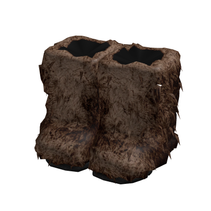 ʚ y2k fur boots brown