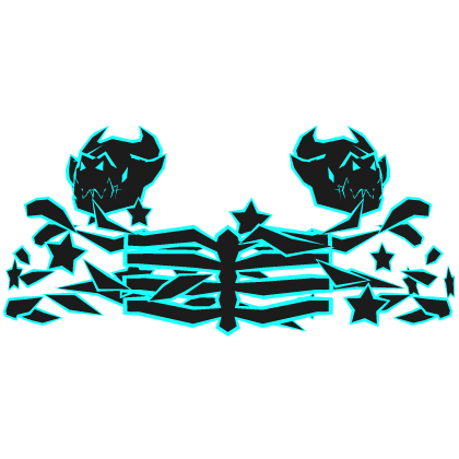 Cartoony Cyan Dragon Combo