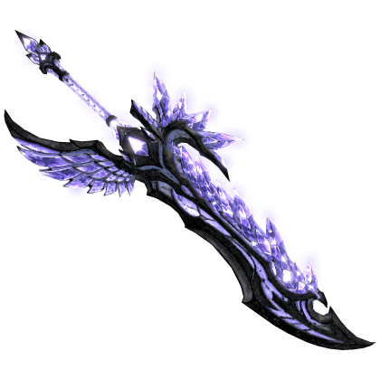 Emissive Crystal Wing Sword