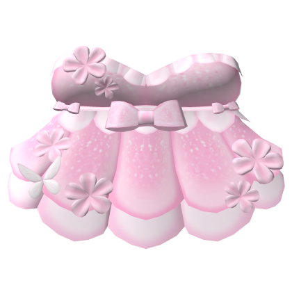 . ‿ ♡ rosetta pink petal flower fairy dress !