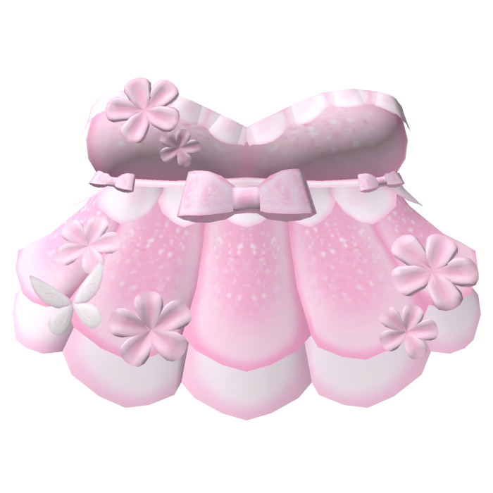 . ‿ ♡ rosetta pink petal flower fairy dress !
