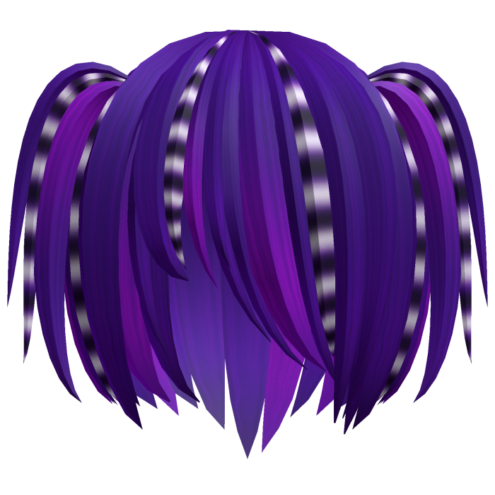 ノ_<  purple shy scene scene with raccoon stripes