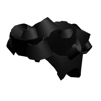 Jet Black Short Curly Hair Roblox item
