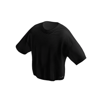 Y2K Oversized Black Tee thumbnail