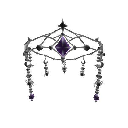 Moonlit Spiderweb Halo 🌙🕷️