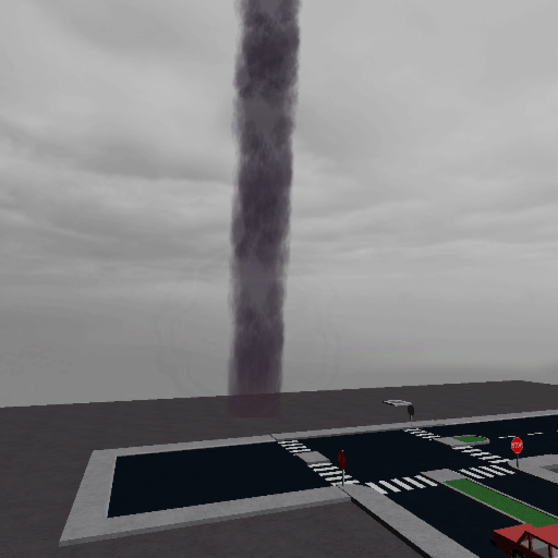 Tornado in City