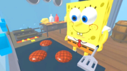 🧽UCIEKAJ Z SPONGEBOY I KRUSTY KRAB OBBY!!🍔 (NOWY)
