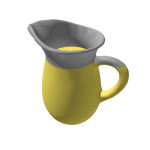 Yellow Stuff Jug