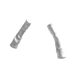 White Oversized Warmers
