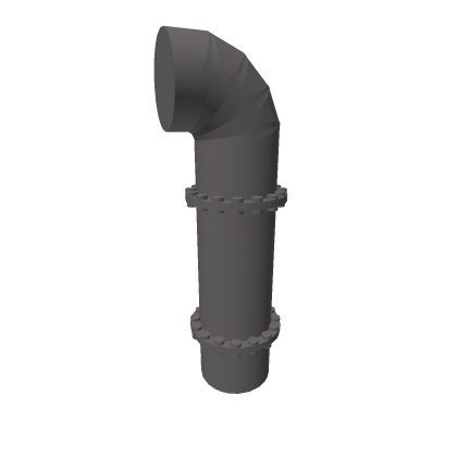comically big pipe