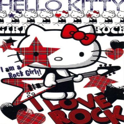 rock hello kitty Roblox decal
